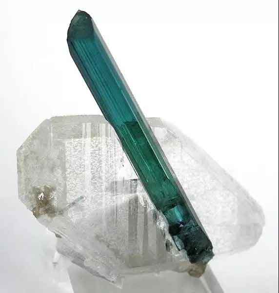 Electric stone blue tourmaline