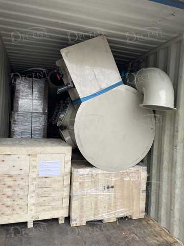 new acid scrubber tower loading container